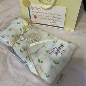 COPY - TBBC silent night baby swaddle in old tuli…